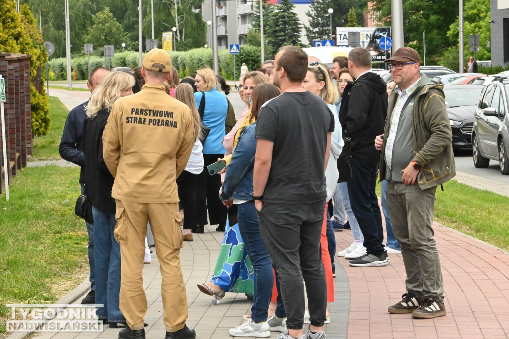 Akcja strażaków w tarnobrzeskim sądzie