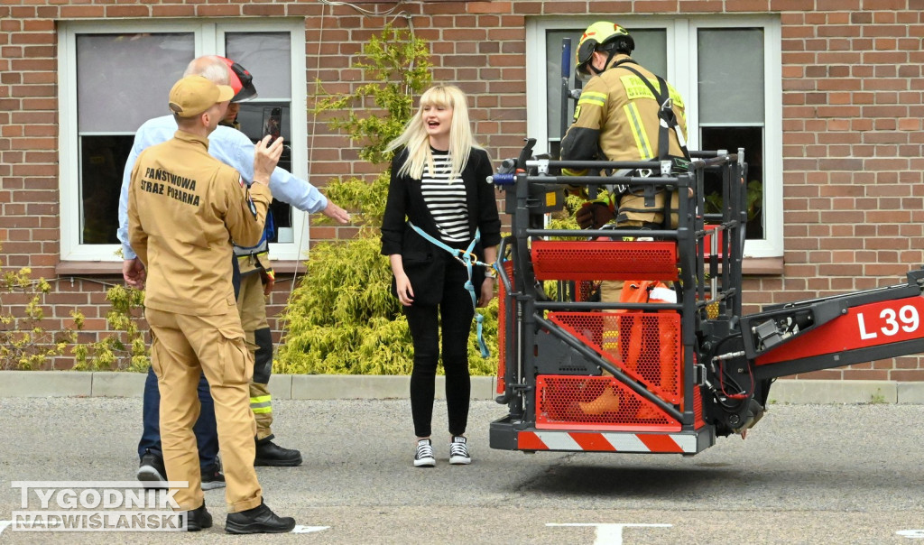 Akcja strażaków w tarnobrzeskim sądzie