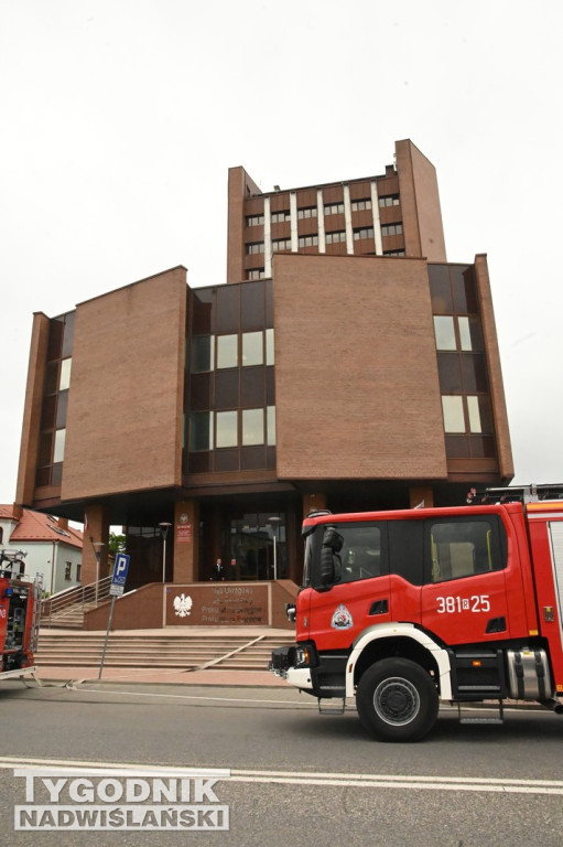 Akcja strażaków w tarnobrzeskim sądzie