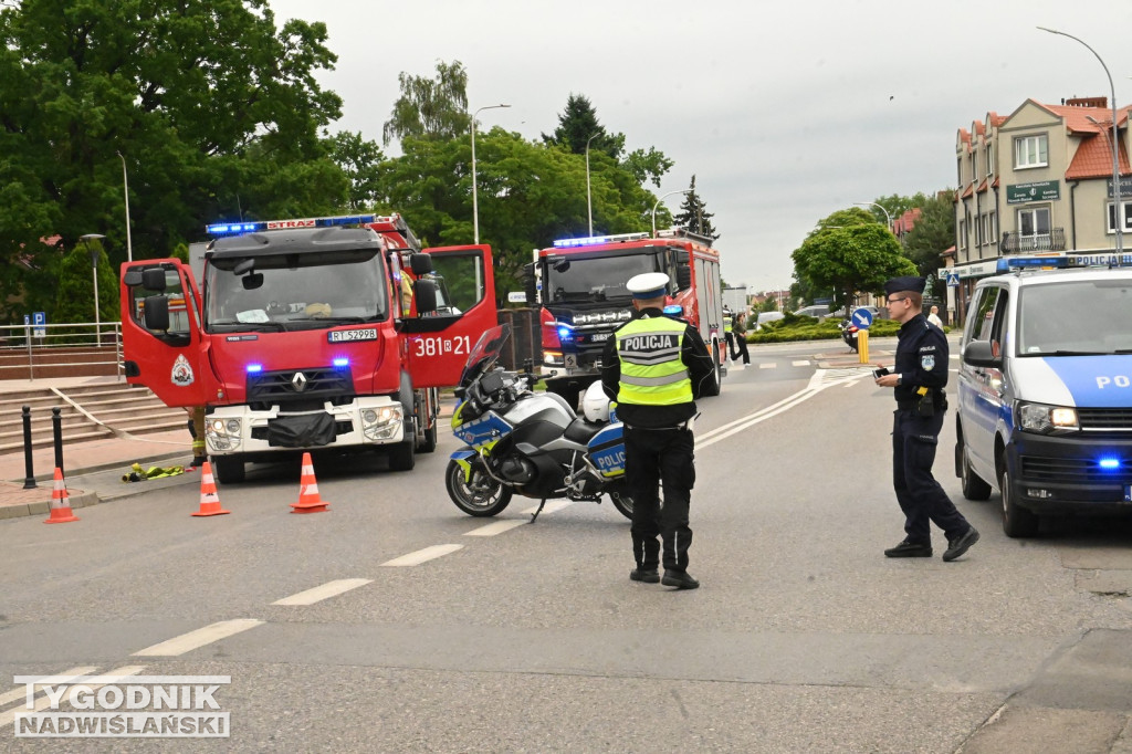 Akcja strażaków w tarnobrzeskim sądzie