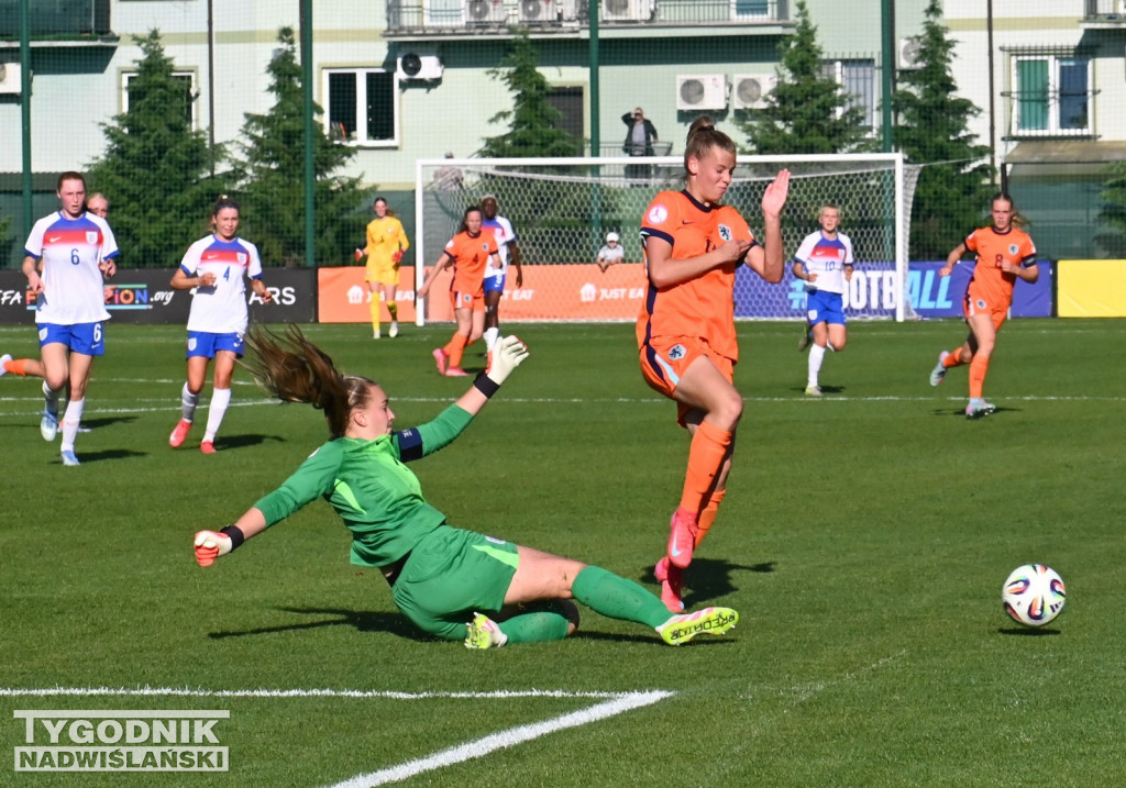 Holandia - Polska U19 w Tarnobrzegu
