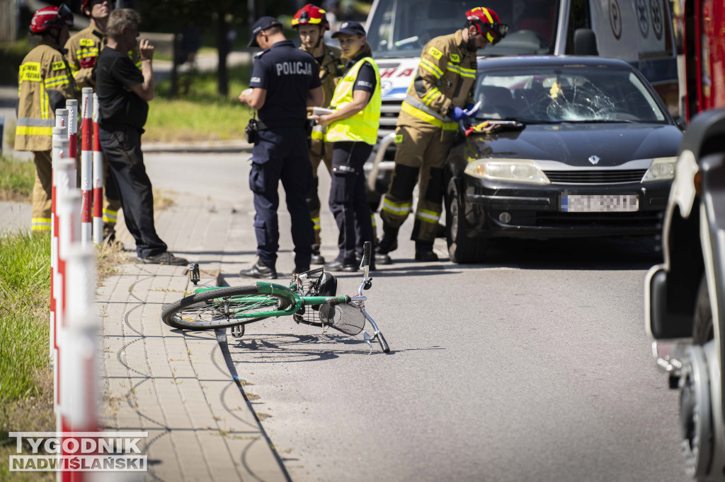 Potrącił rowerzystę, był pod wpływem alkoholu