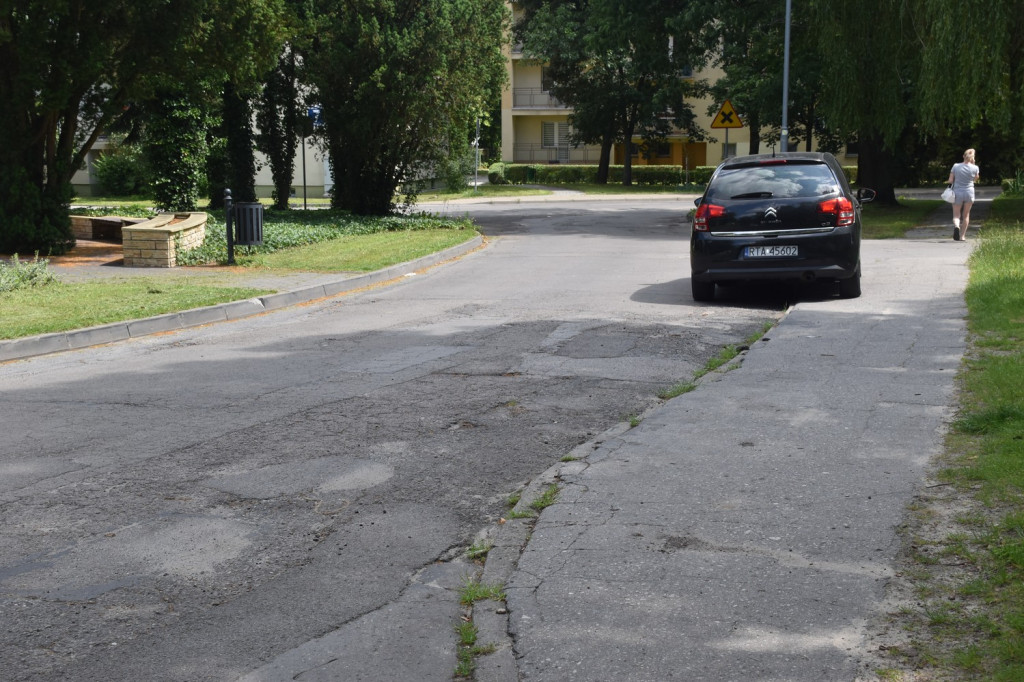 Rondo na Pl. Tysiąclecia w Tarnobrzegu