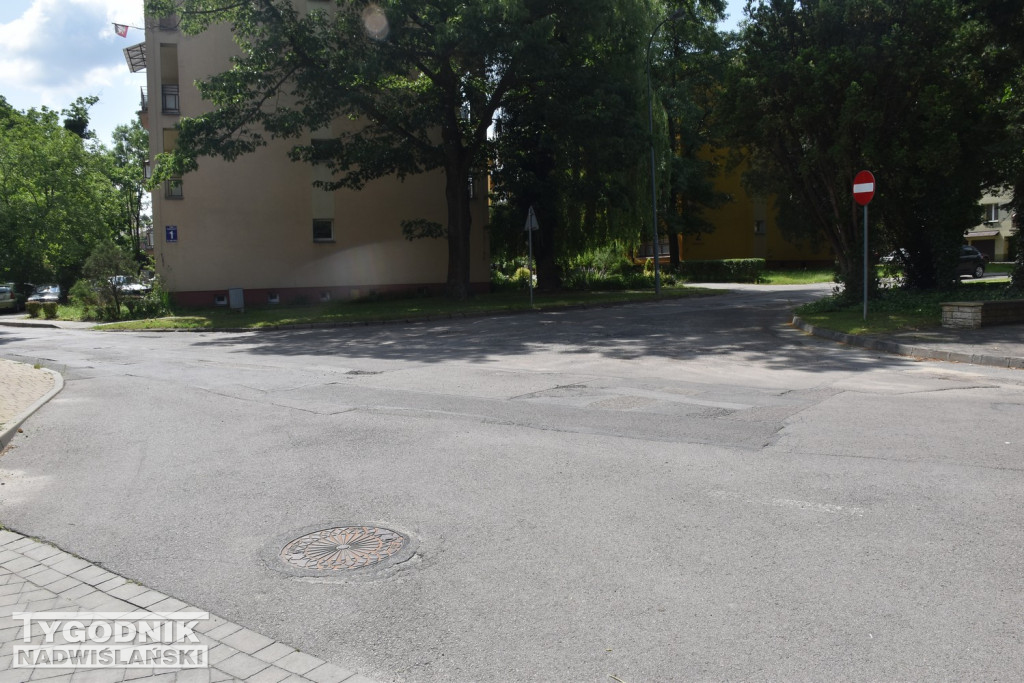 Rondo na Pl. Tysiąclecia w Tarnobrzegu