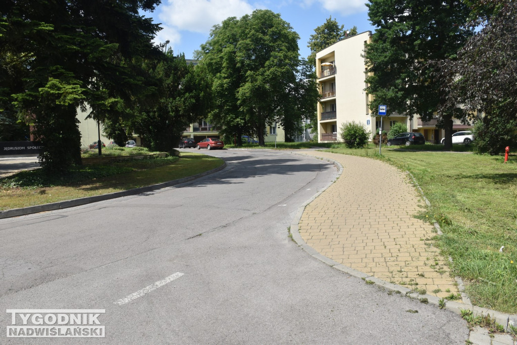 Rondo na Pl. Tysiąclecia w Tarnobrzegu