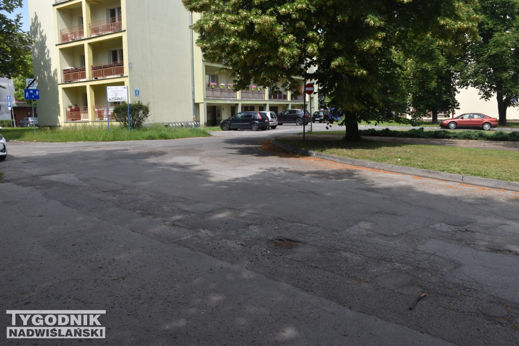 Rondo na Pl. Tysiąclecia w Tarnobrzegu