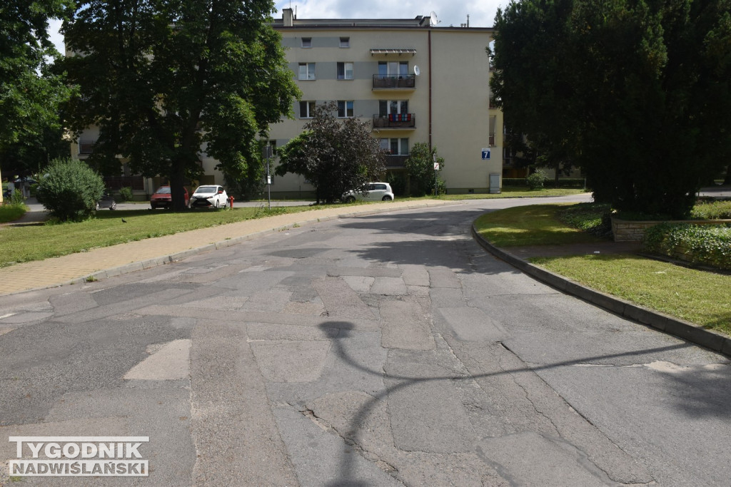 Rondo na Pl. Tysiąclecia w Tarnobrzegu