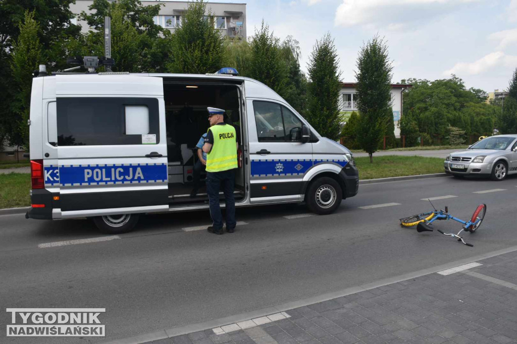 Potrącenie rowerzysty w Tarnobrzegu