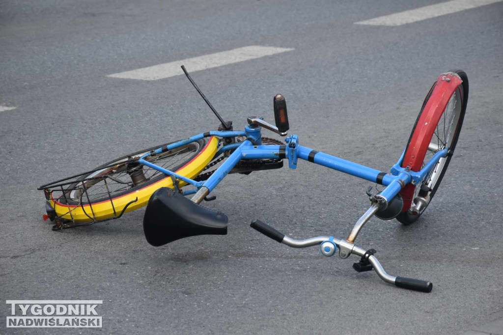 Potrącenie rowerzysty w Tarnobrzegu