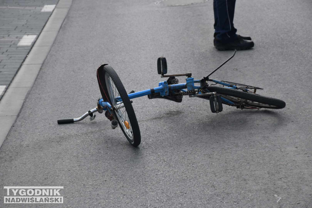 Potrącenie rowerzysty w Tarnobrzegu