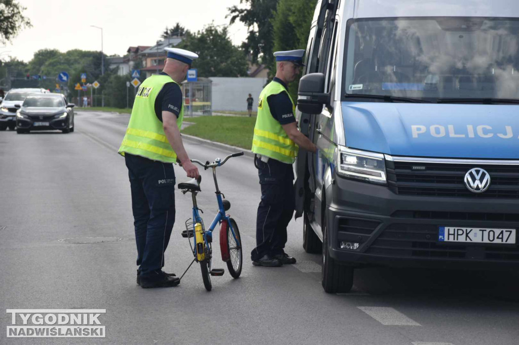Potrącenie rowerzysty w Tarnobrzegu