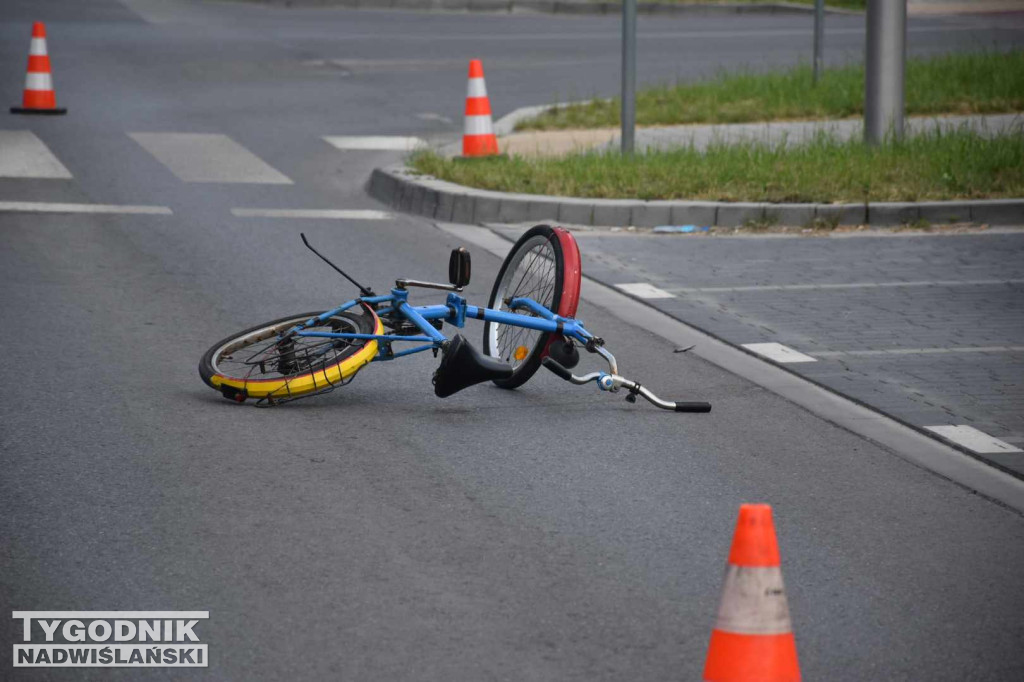 Potrącenie rowerzysty w Tarnobrzegu