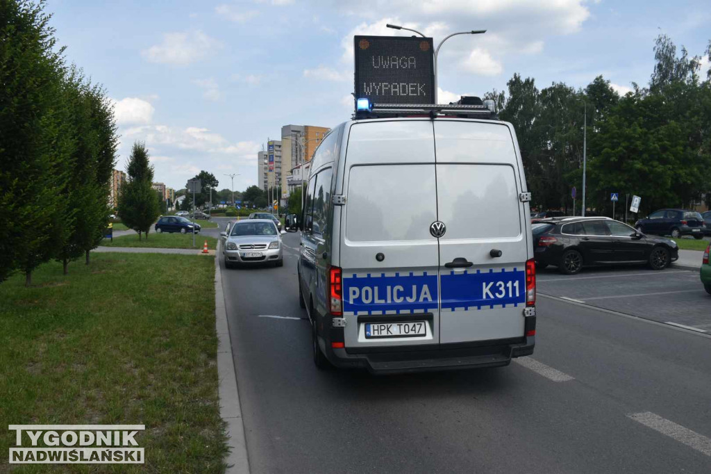 Potrącenie rowerzysty w Tarnobrzegu