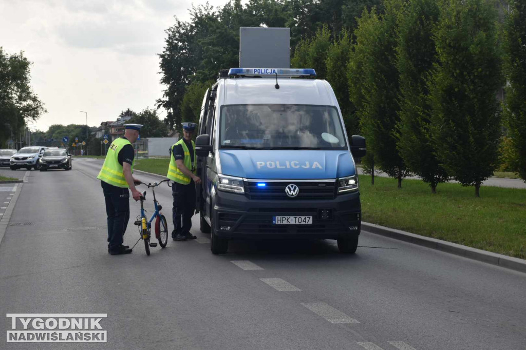 Potrącenie rowerzysty w Tarnobrzegu