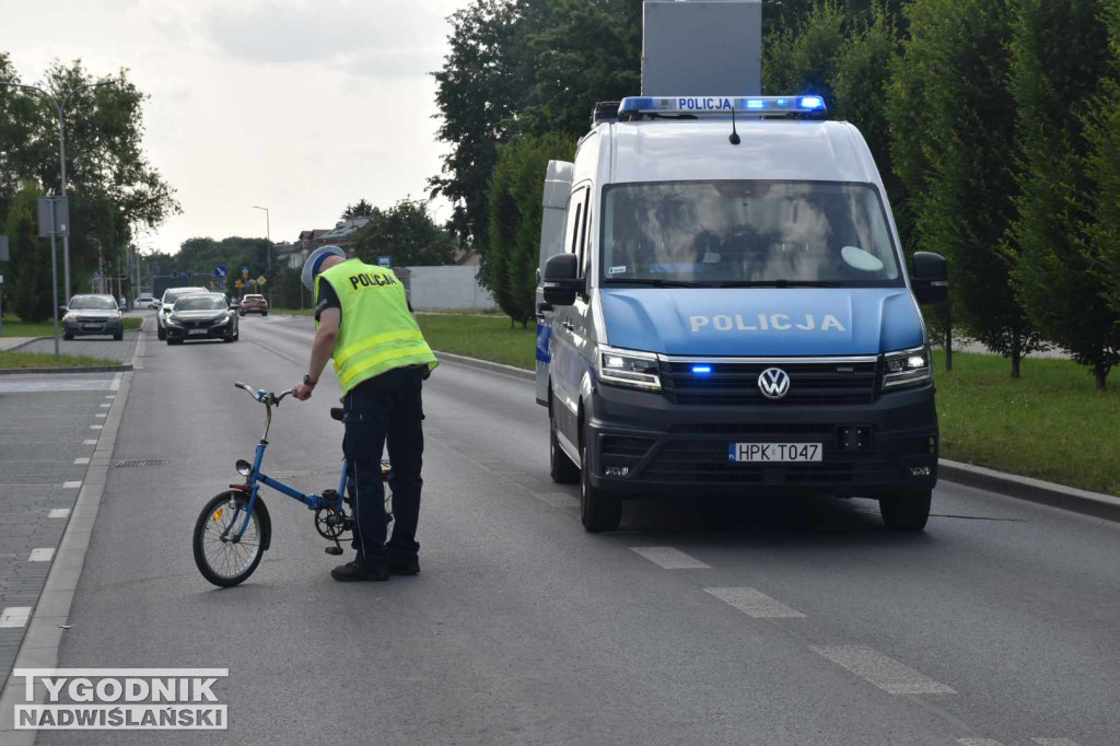 Potrącenie rowerzysty w Tarnobrzegu