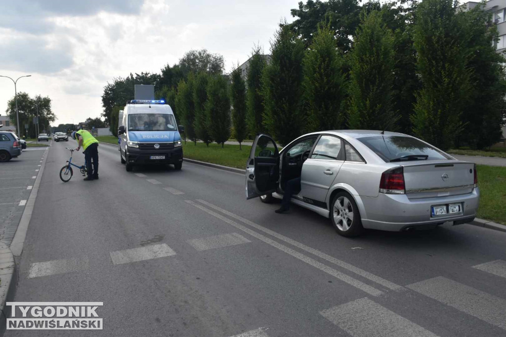 Potrącenie rowerzysty w Tarnobrzegu