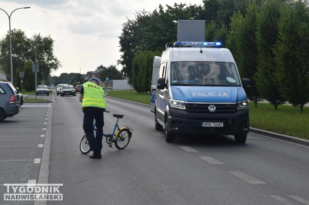 Potrącenie rowerzysty w Tarnobrzegu