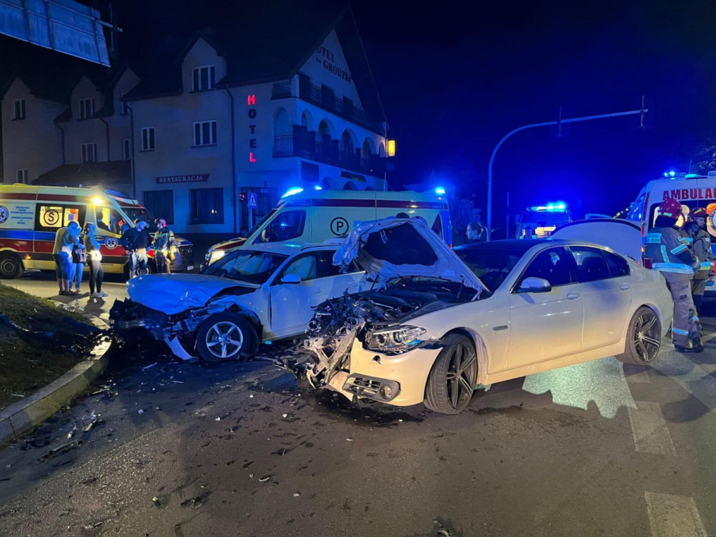 Wypadek w Sandomierzu