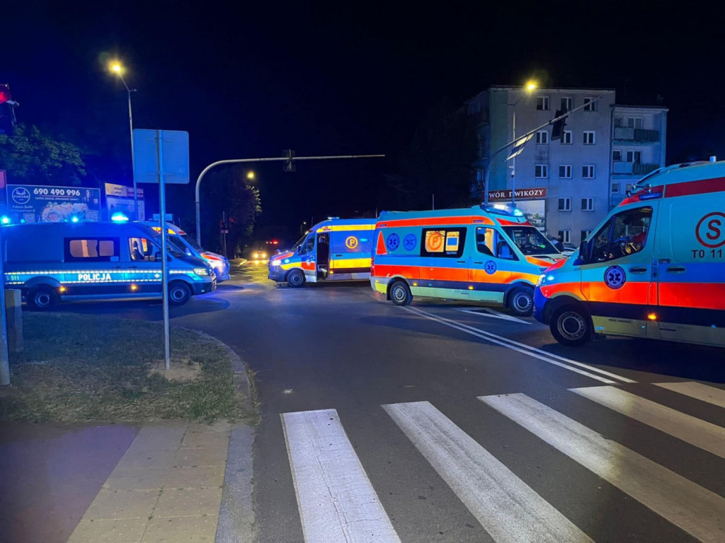 Wypadek w Sandomierzu