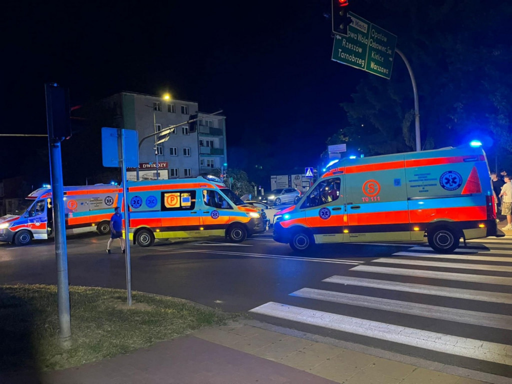 Wypadek w Sandomierzu