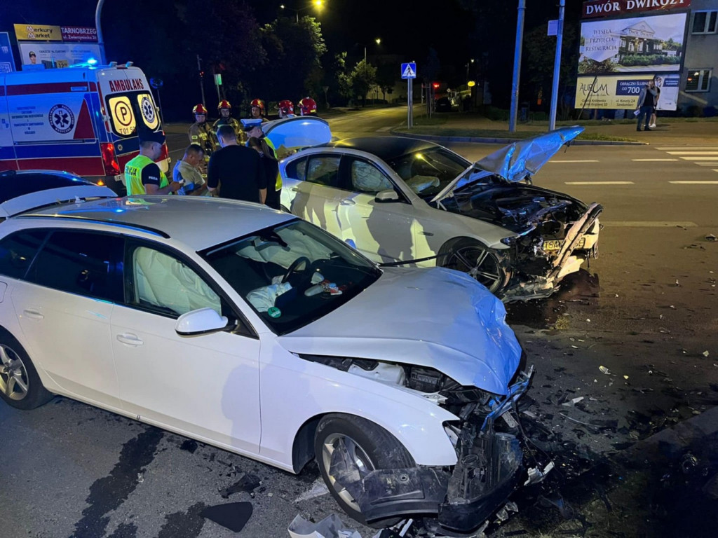 Wypadek w Sandomierzu