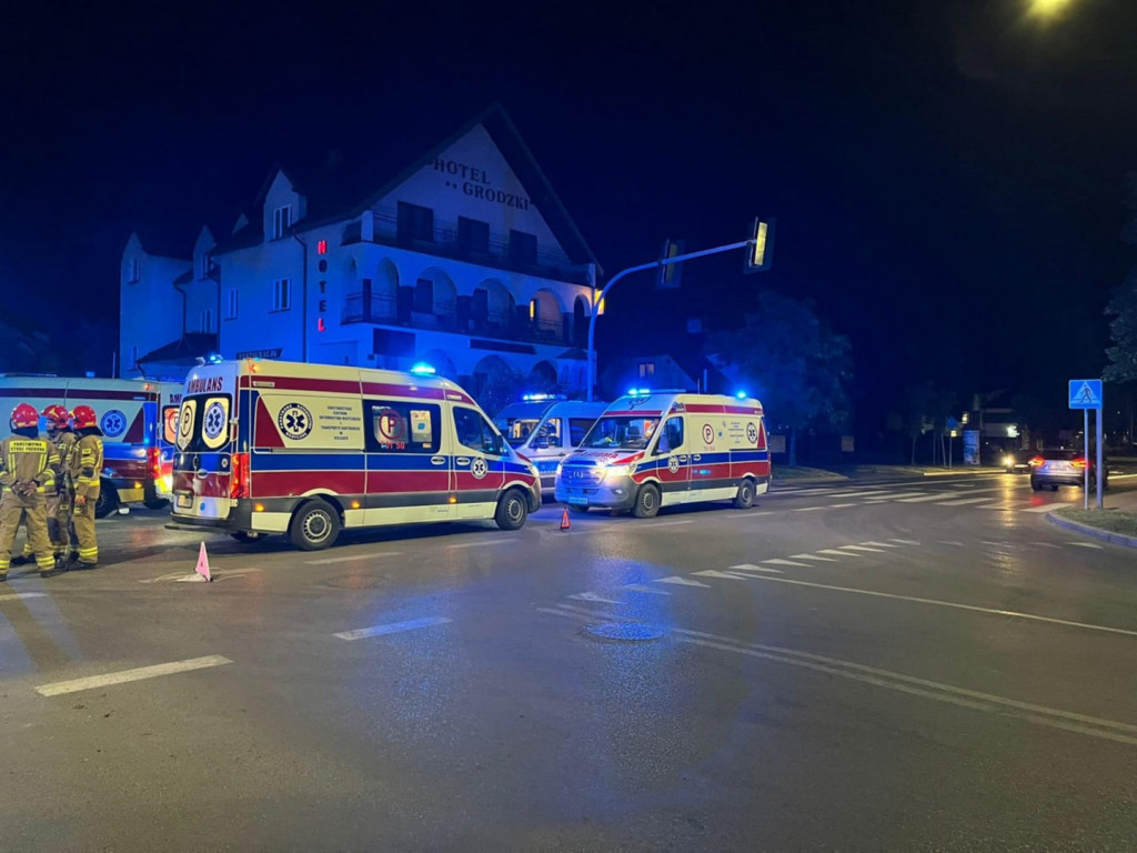 Wypadek w Sandomierzu