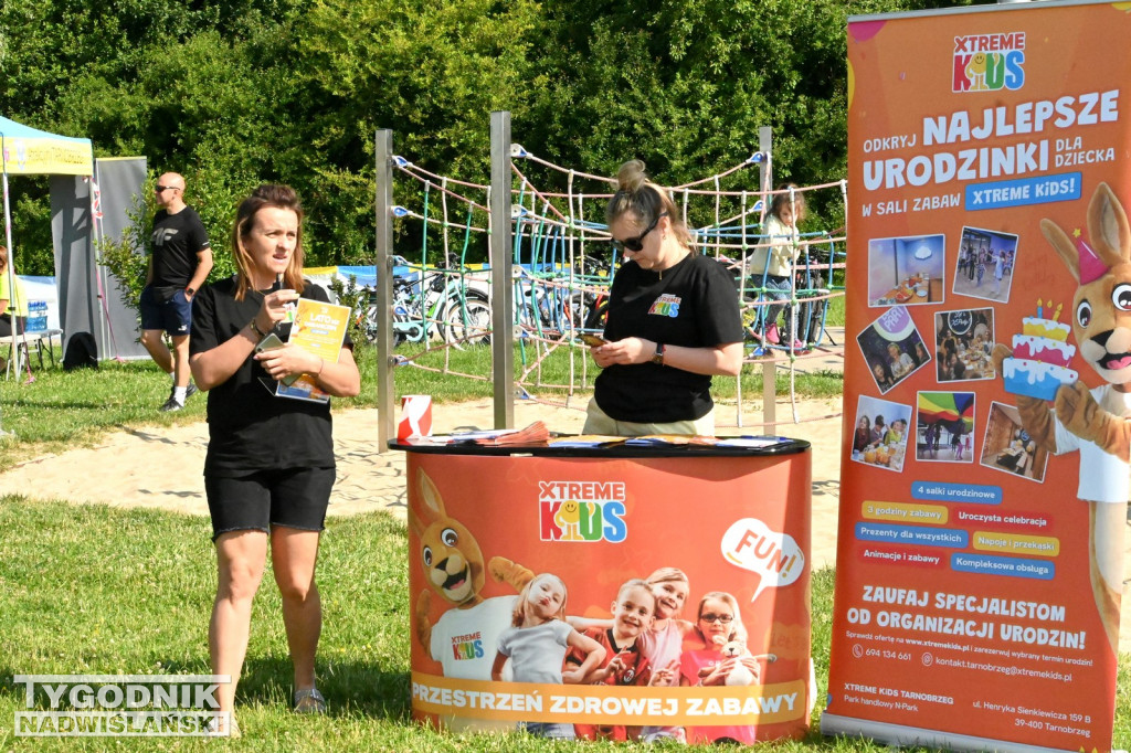 Triathlon Kids 2025 nad Jeziorem Tarnobrzeskim