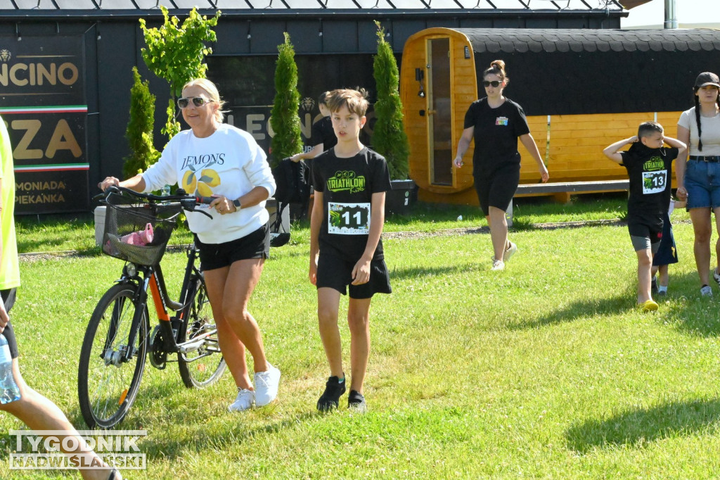 Triathlon Kids 2025 nad Jeziorem Tarnobrzeskim