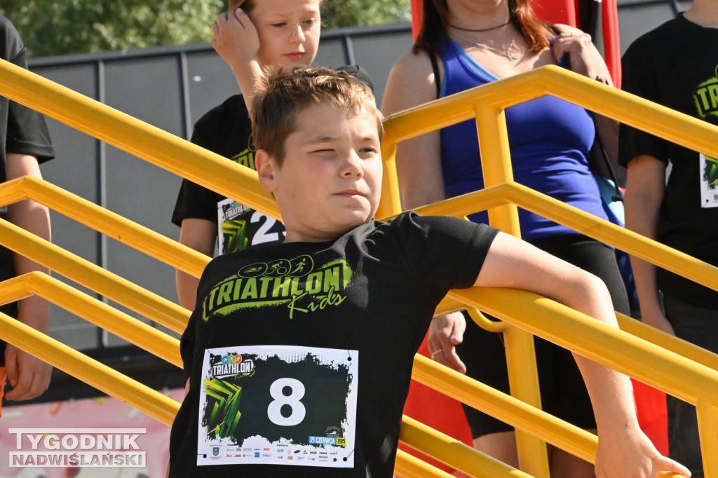 Triathlon Kids 2025 nad Jeziorem Tarnobrzeskim