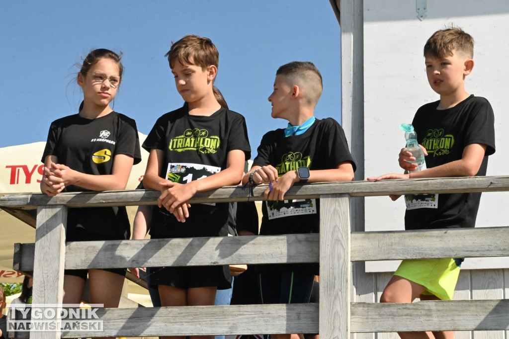 Triathlon Kids 2025 nad Jeziorem Tarnobrzeskim