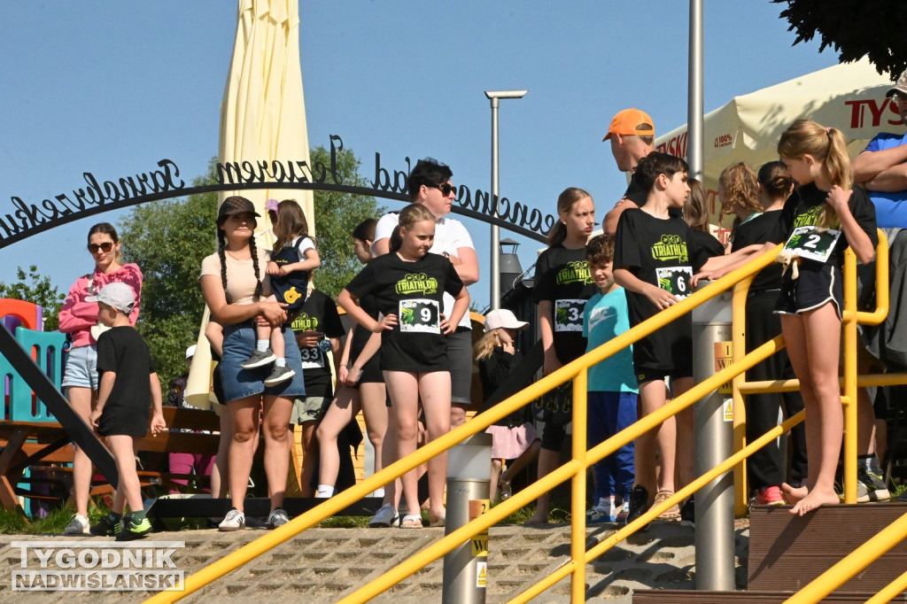 Triathlon Kids 2025 nad Jeziorem Tarnobrzeskim