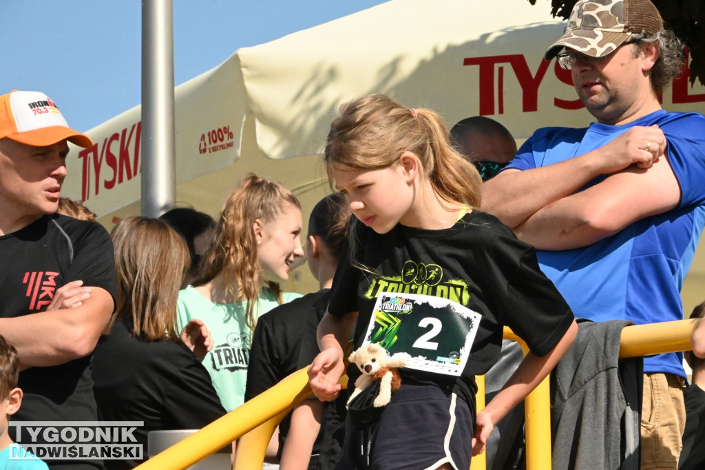 Triathlon Kids 2025 nad Jeziorem Tarnobrzeskim
