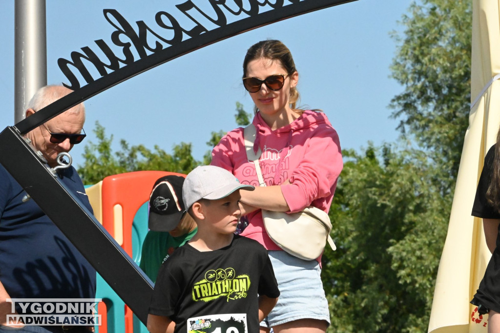 Triathlon Kids 2025 nad Jeziorem Tarnobrzeskim