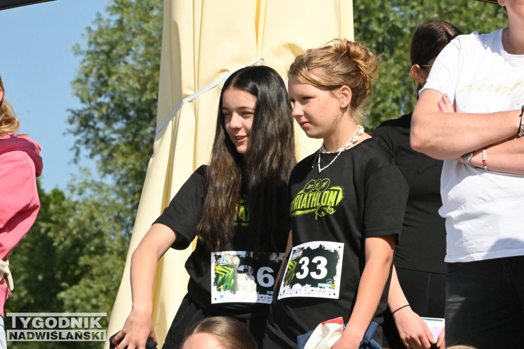 Triathlon Kids 2025 nad Jeziorem Tarnobrzeskim