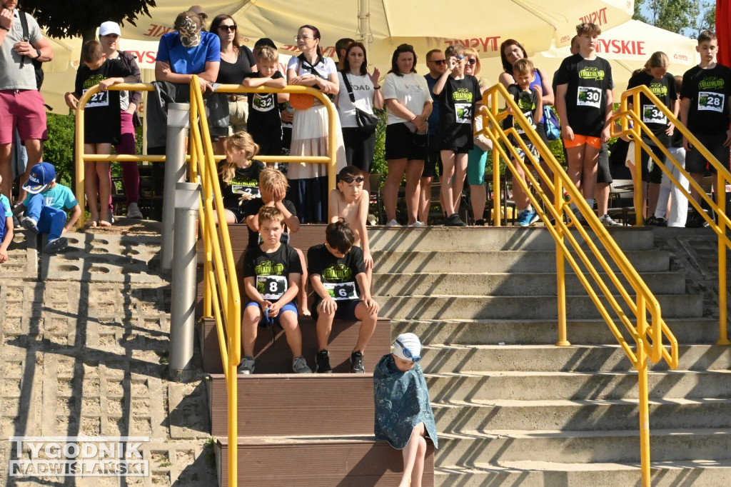 Triathlon Kids 2025 nad Jeziorem Tarnobrzeskim