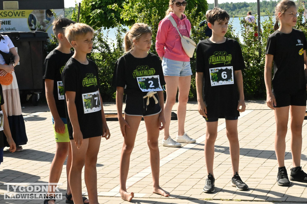 Triathlon Kids 2025 nad Jeziorem Tarnobrzeskim