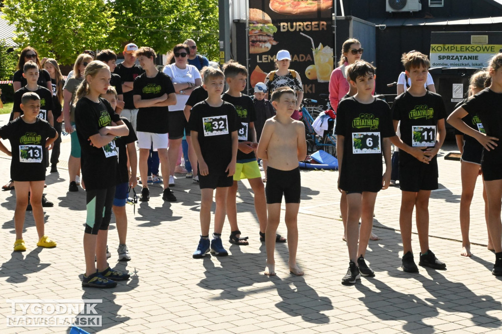 Triathlon Kids 2025 nad Jeziorem Tarnobrzeskim