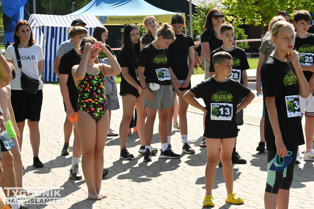 Triathlon Kids 2025 nad Jeziorem Tarnobrzeskim