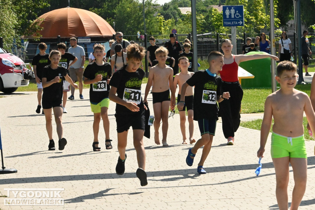 Triathlon Kids 2025 nad Jeziorem Tarnobrzeskim