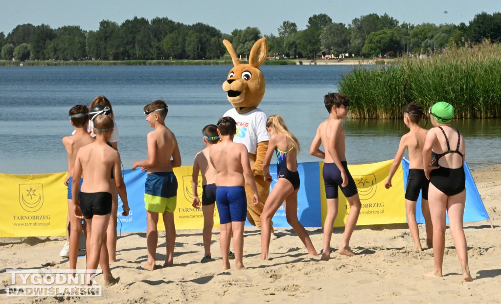 Triathlon Kids 2025 nad Jeziorem Tarnobrzeskim
