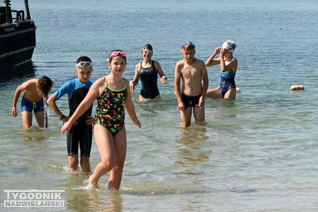Triathlon Kids 2025 nad Jeziorem Tarnobrzeskim