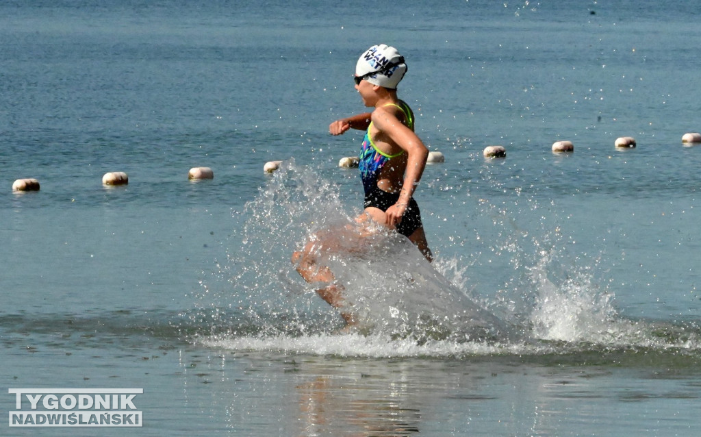 Triathlon Kids 2025 nad Jeziorem Tarnobrzeskim