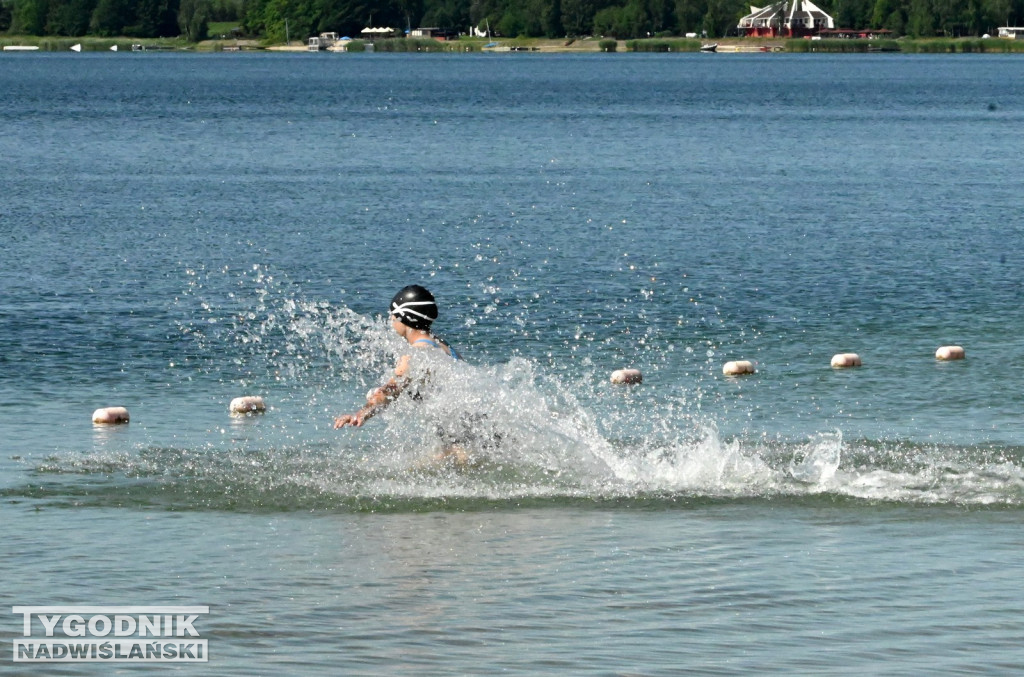 Triathlon Kids 2025 nad Jeziorem Tarnobrzeskim