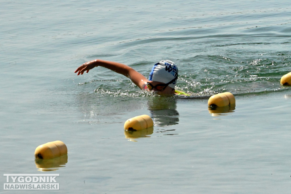 Triathlon Kids 2025 nad Jeziorem Tarnobrzeskim