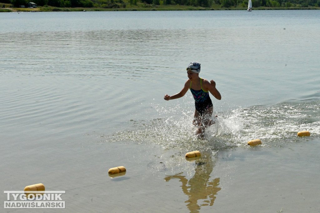 Triathlon Kids 2025 nad Jeziorem Tarnobrzeskim