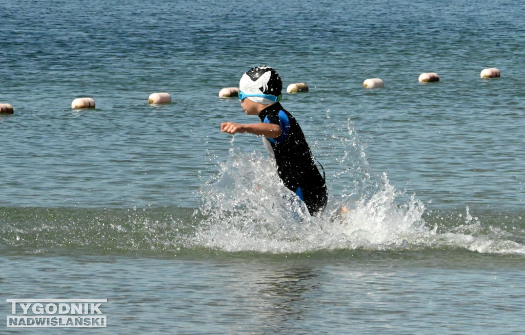 Triathlon Kids 2025 nad Jeziorem Tarnobrzeskim