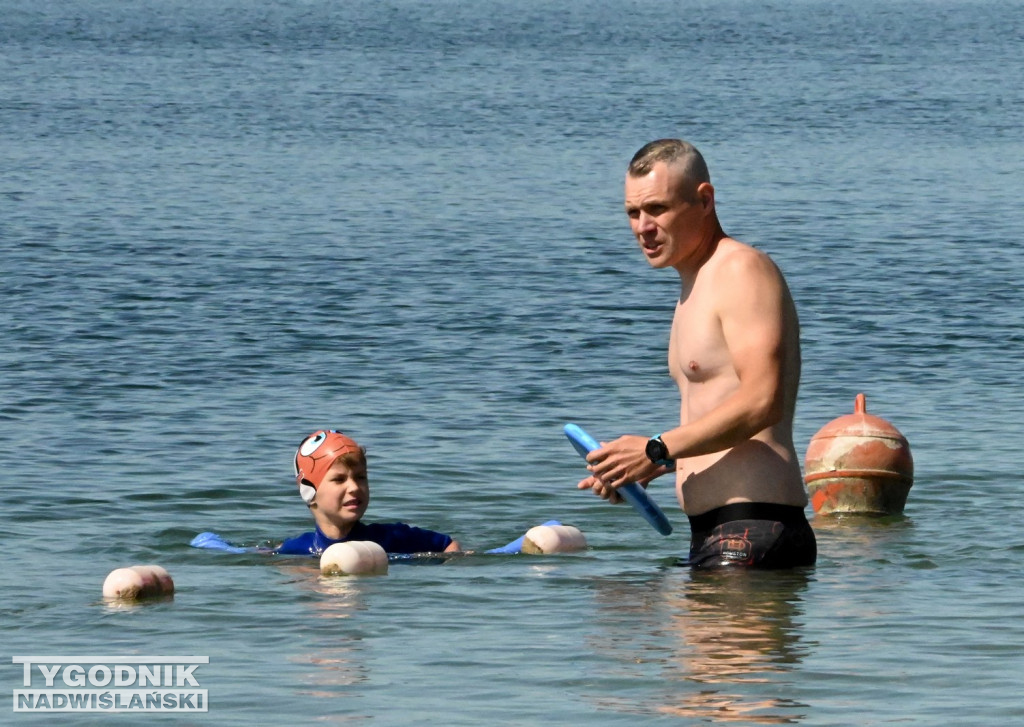 Triathlon Kids 2025 nad Jeziorem Tarnobrzeskim