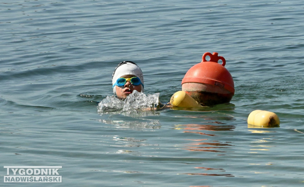 Triathlon Kids 2025 nad Jeziorem Tarnobrzeskim