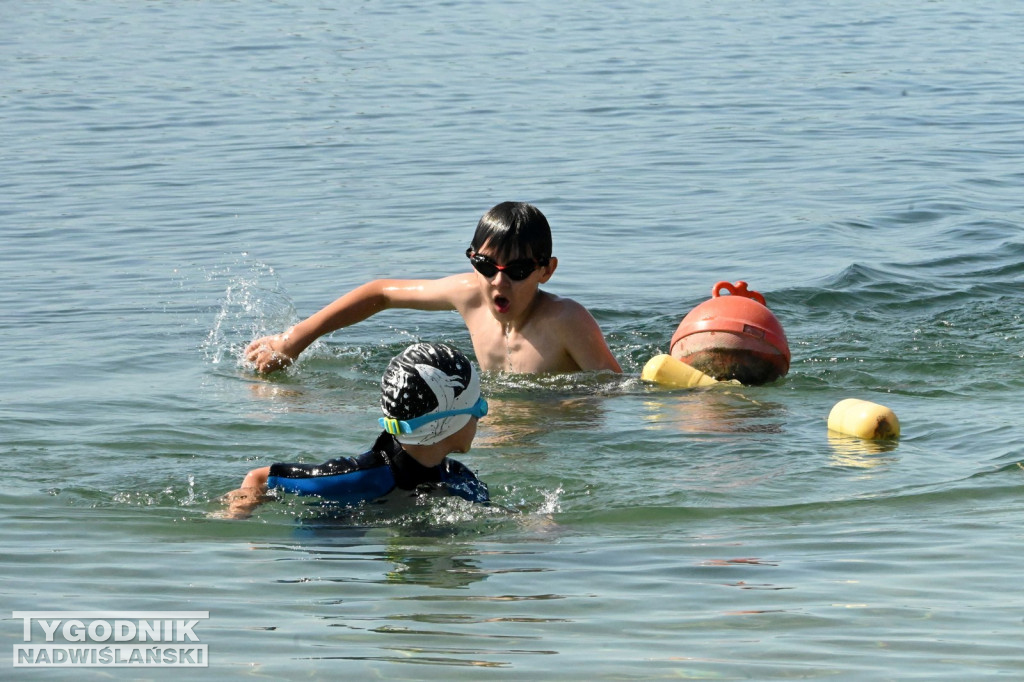 Triathlon Kids 2025 nad Jeziorem Tarnobrzeskim