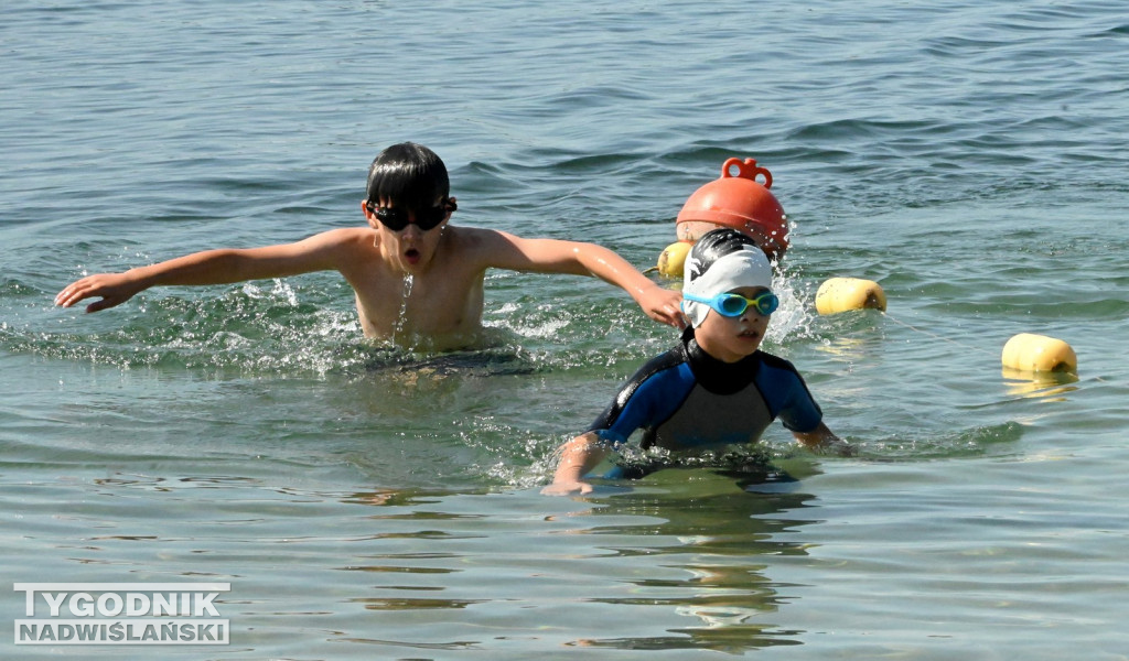Triathlon Kids 2025 nad Jeziorem Tarnobrzeskim